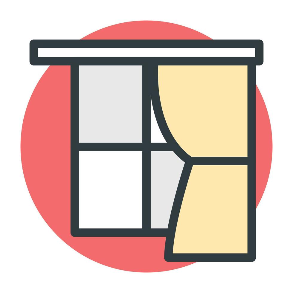 conceptos de ventana de moda vector