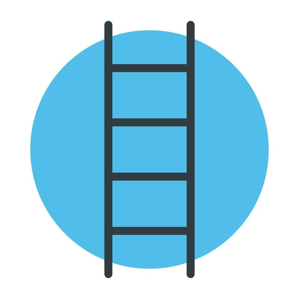 Trendy Ladder Concepts vector