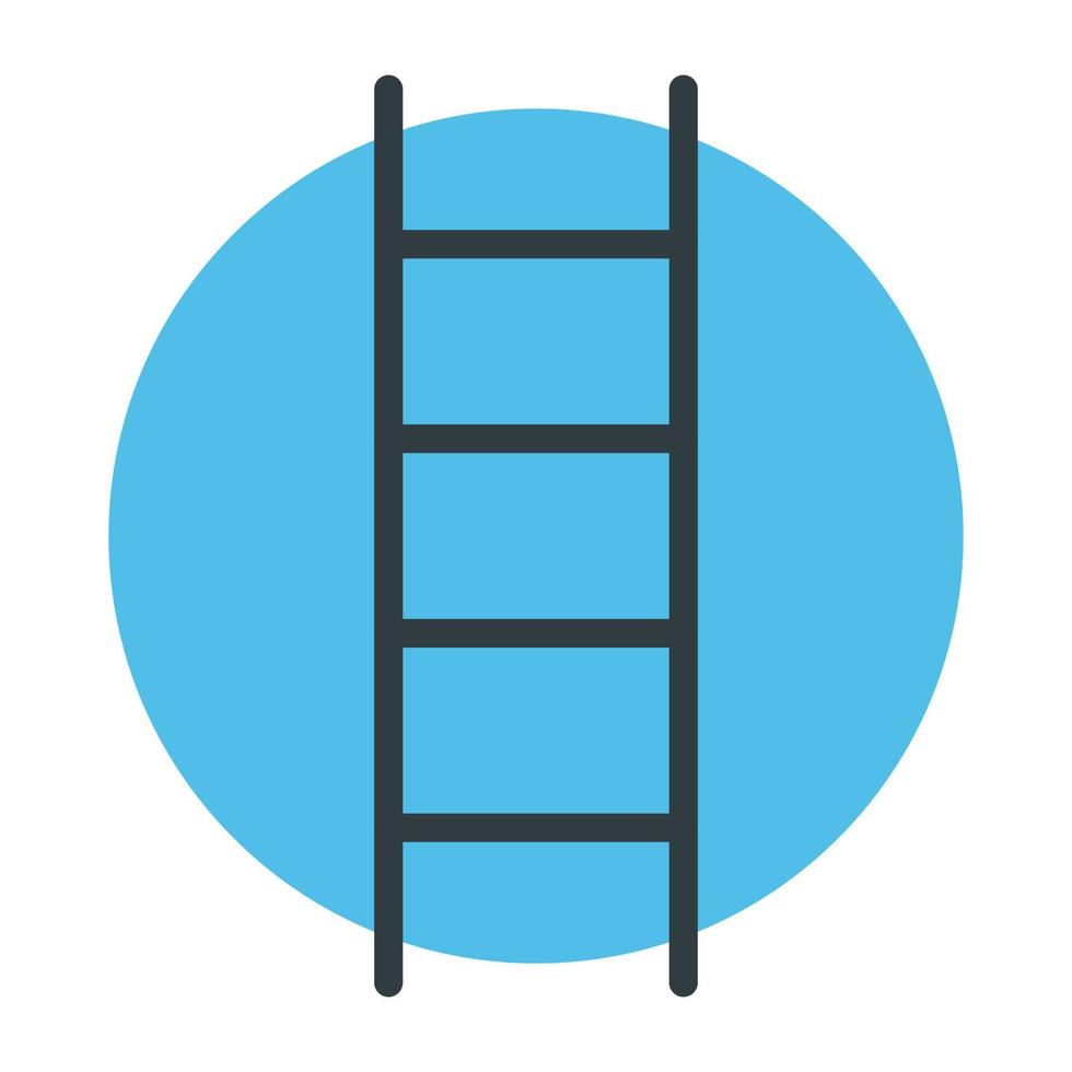 Trendy Ladder Concepts vector