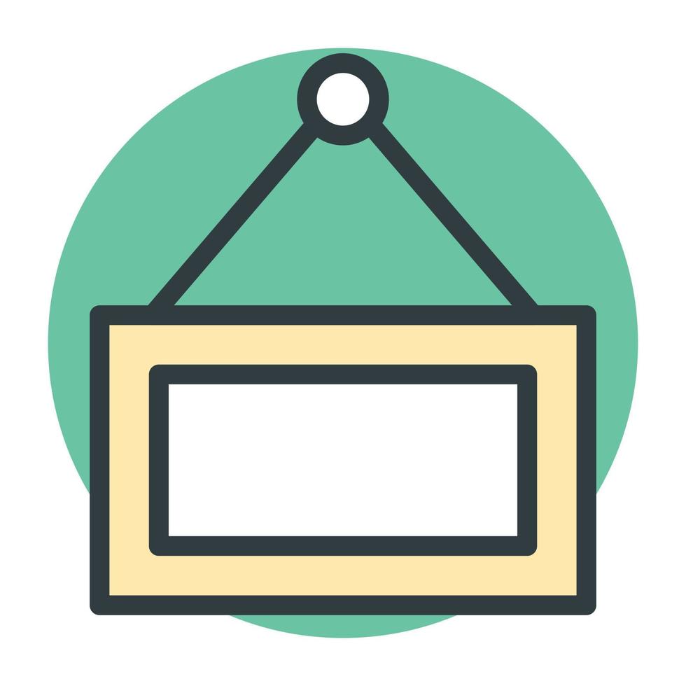 Hanging Frame Concepts vector