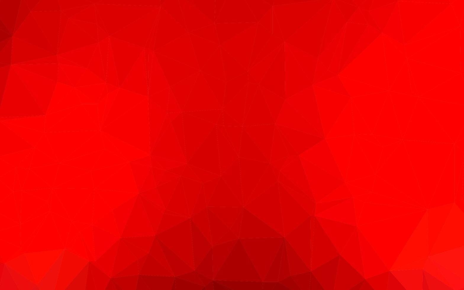 Light Red vector abstract polygonal cover.