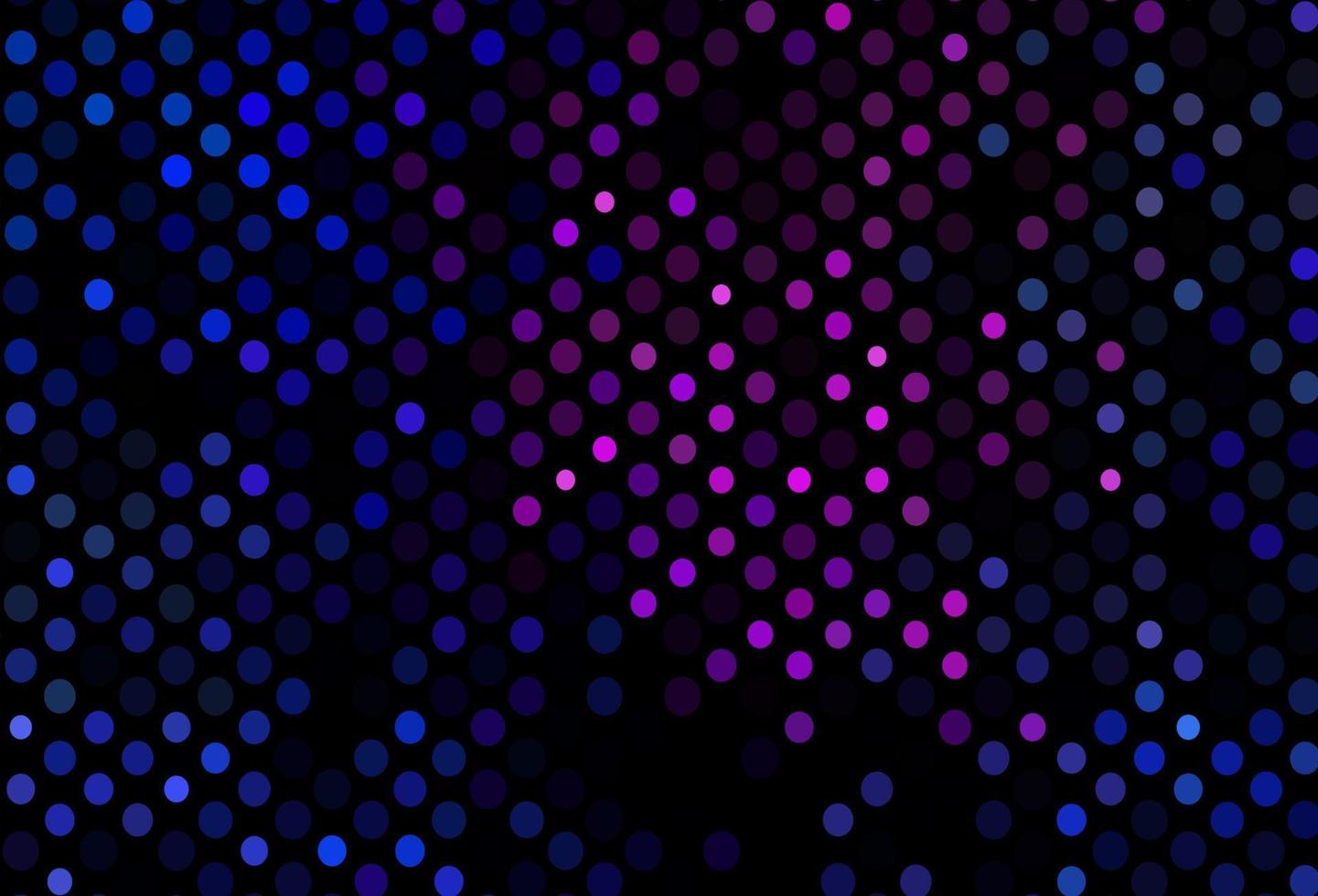 Dark Pink, Blue vector cover with spots.
