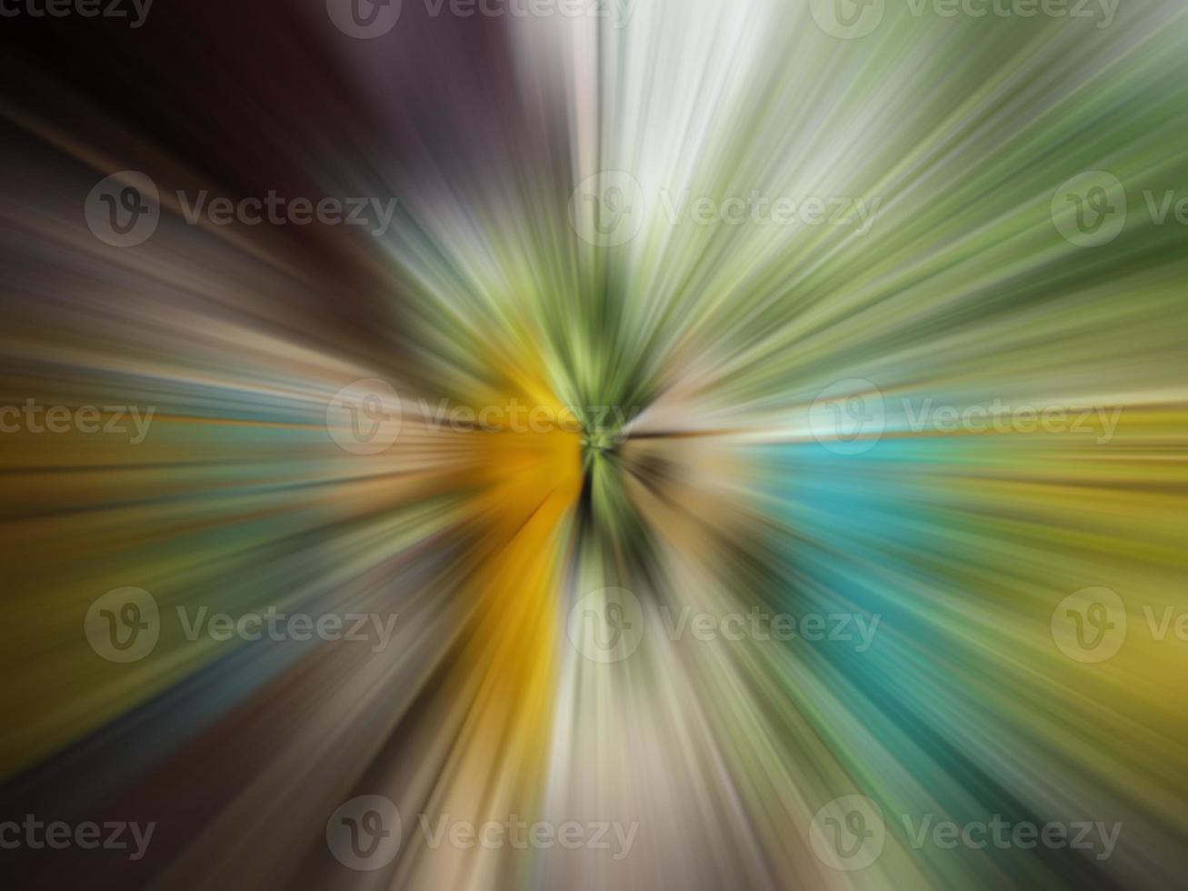 Art design radial fast rays. illustration of energy emotion of color. Abstract zoom background or fast blurred background, Creative illustration photo