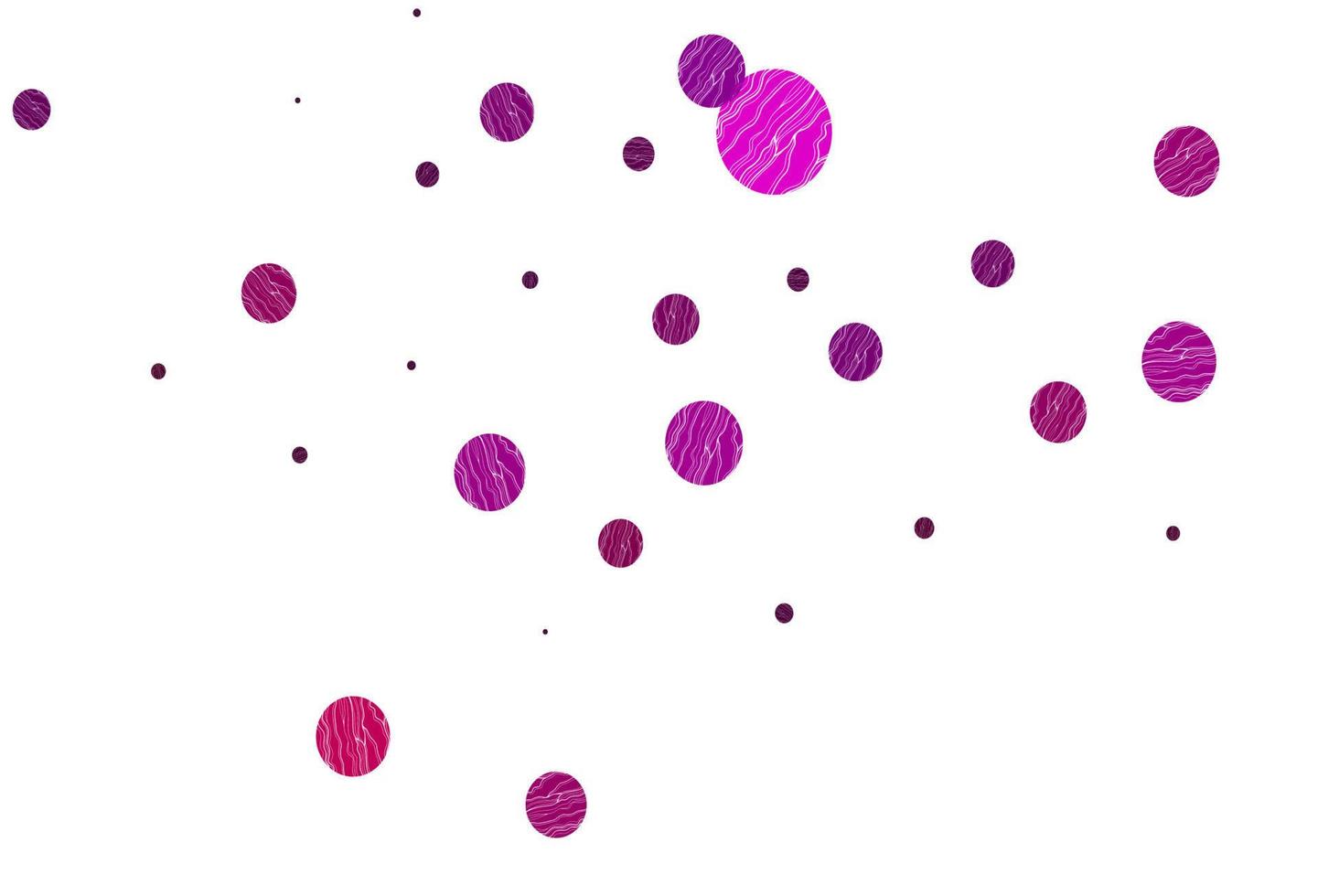 Light pink vector cover with spots.