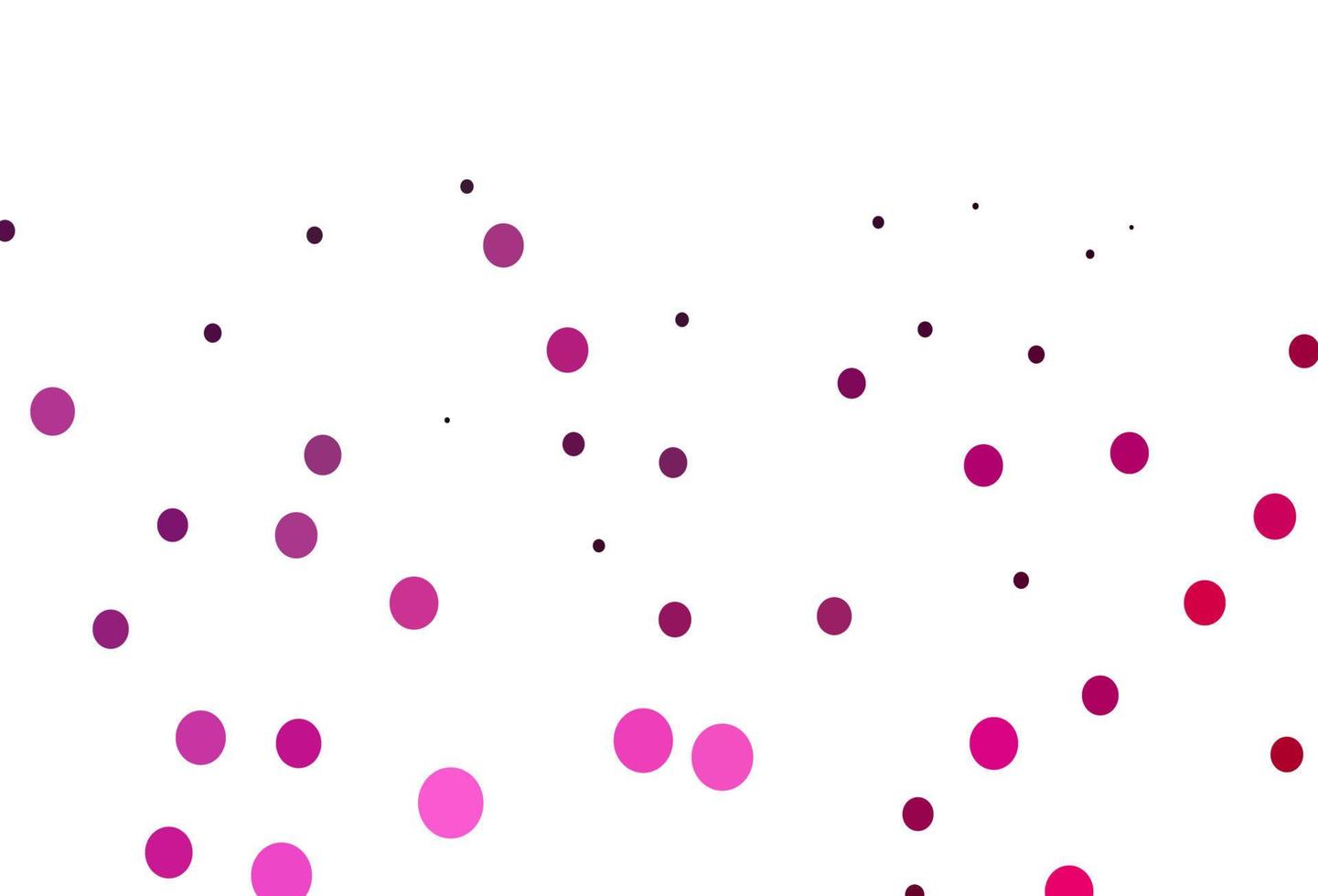 Light Pink vector cover with spots.