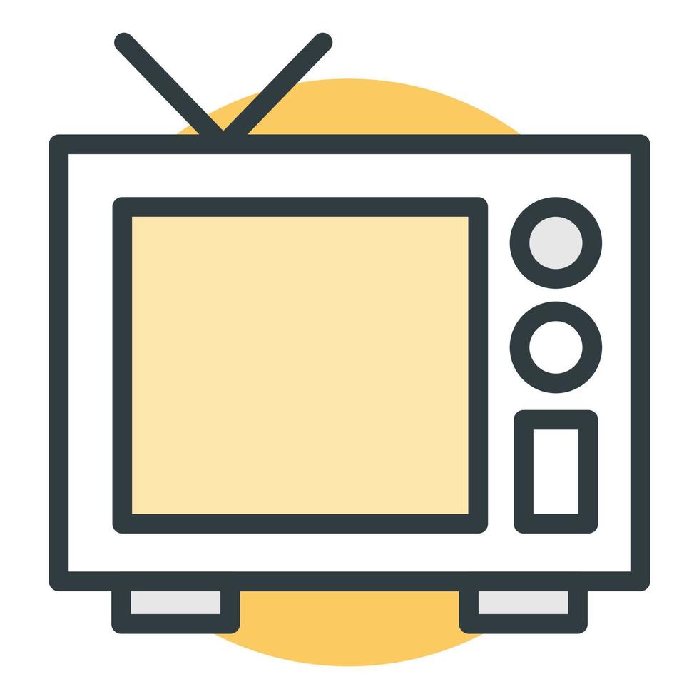 conceptos de televisión de moda vector