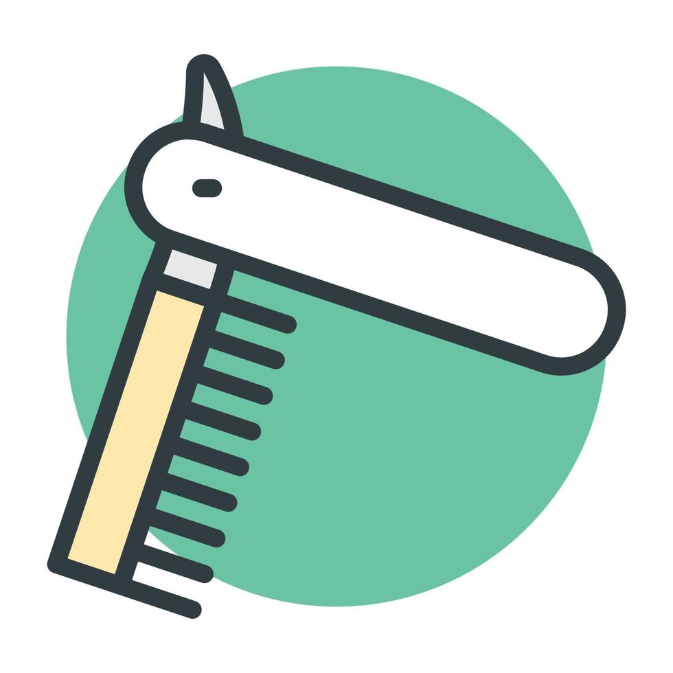 Barber Razor Concepts vector