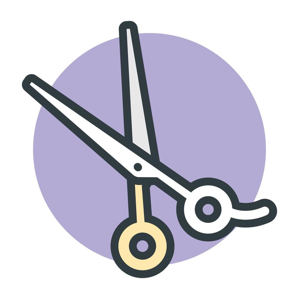 Trendy Scissor Concepts vector