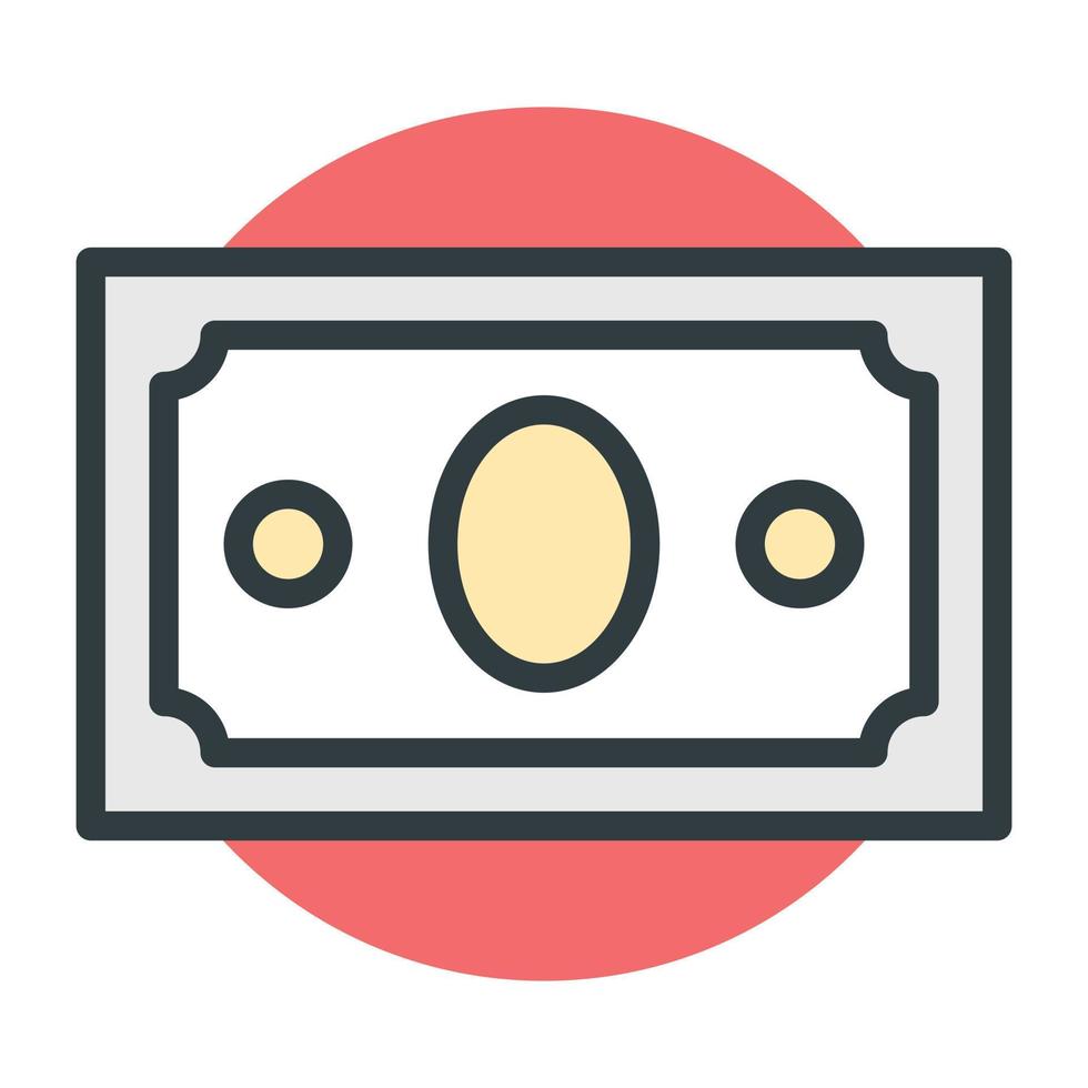 Currency Note Concepts vector