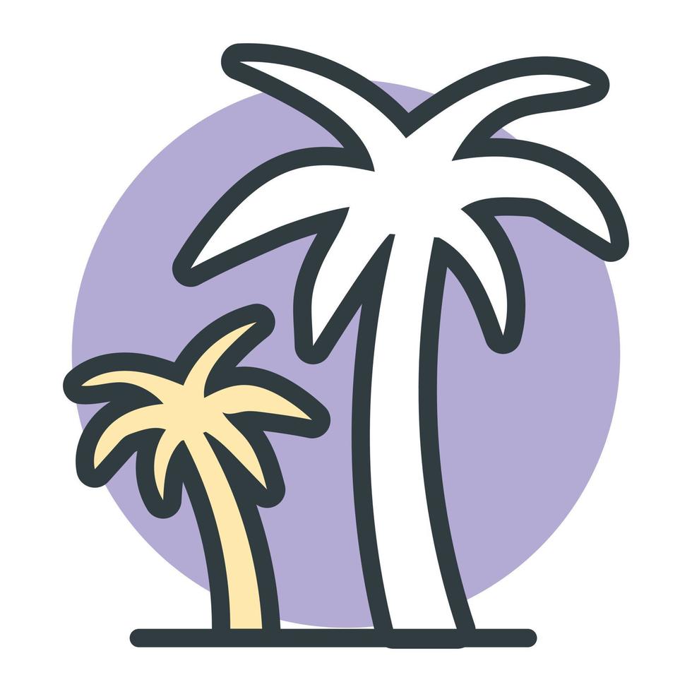 Palm Tree Concepts vector