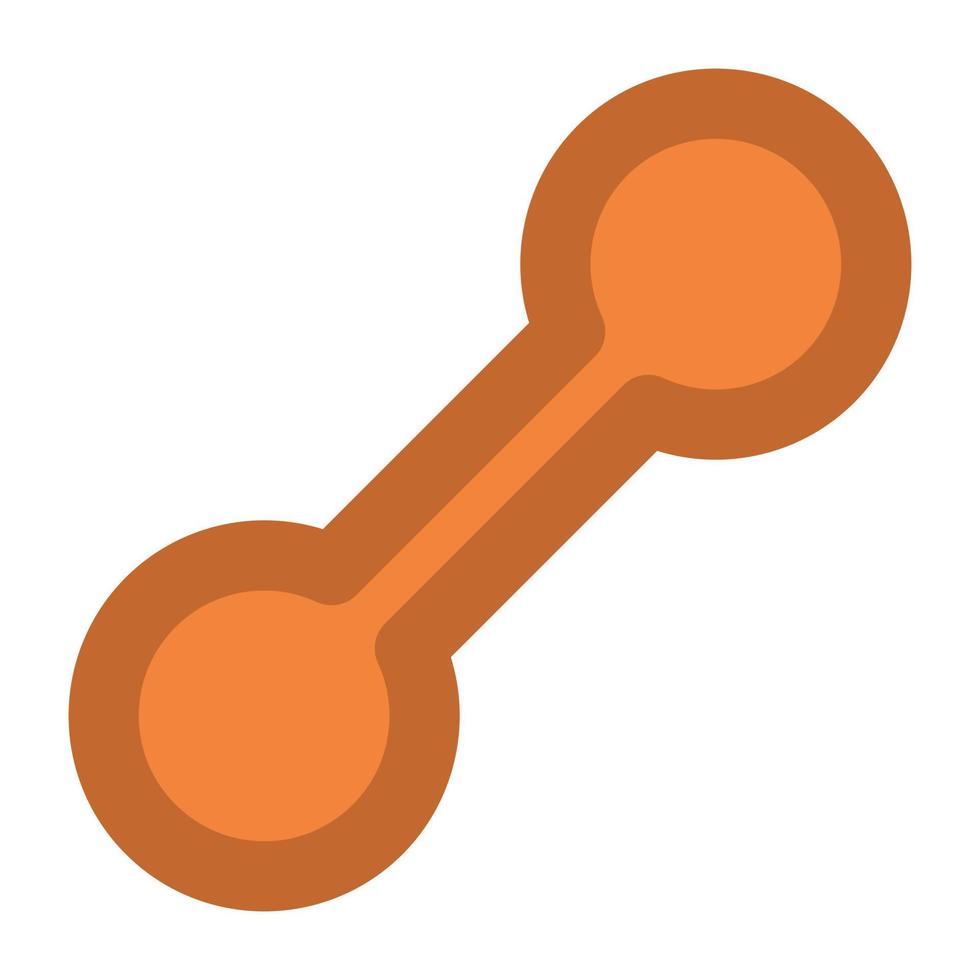 Trendy Dumbbell Concepts vector