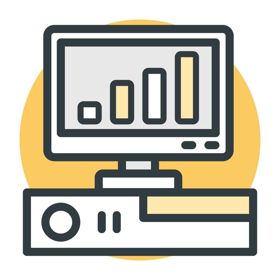 conceptos de visualización de datos vector