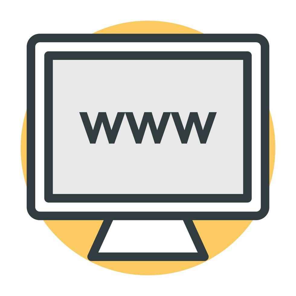 World Wide Web vector