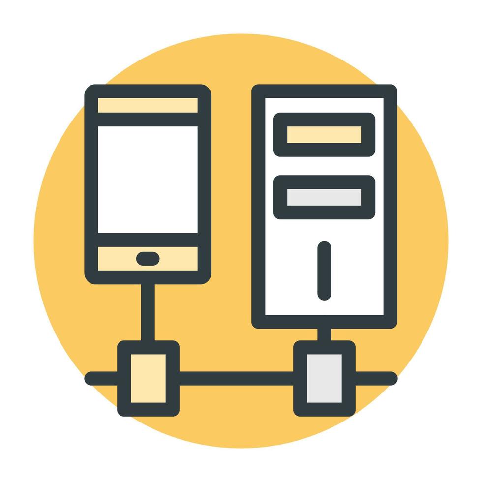 Mobile Network Concepts vector