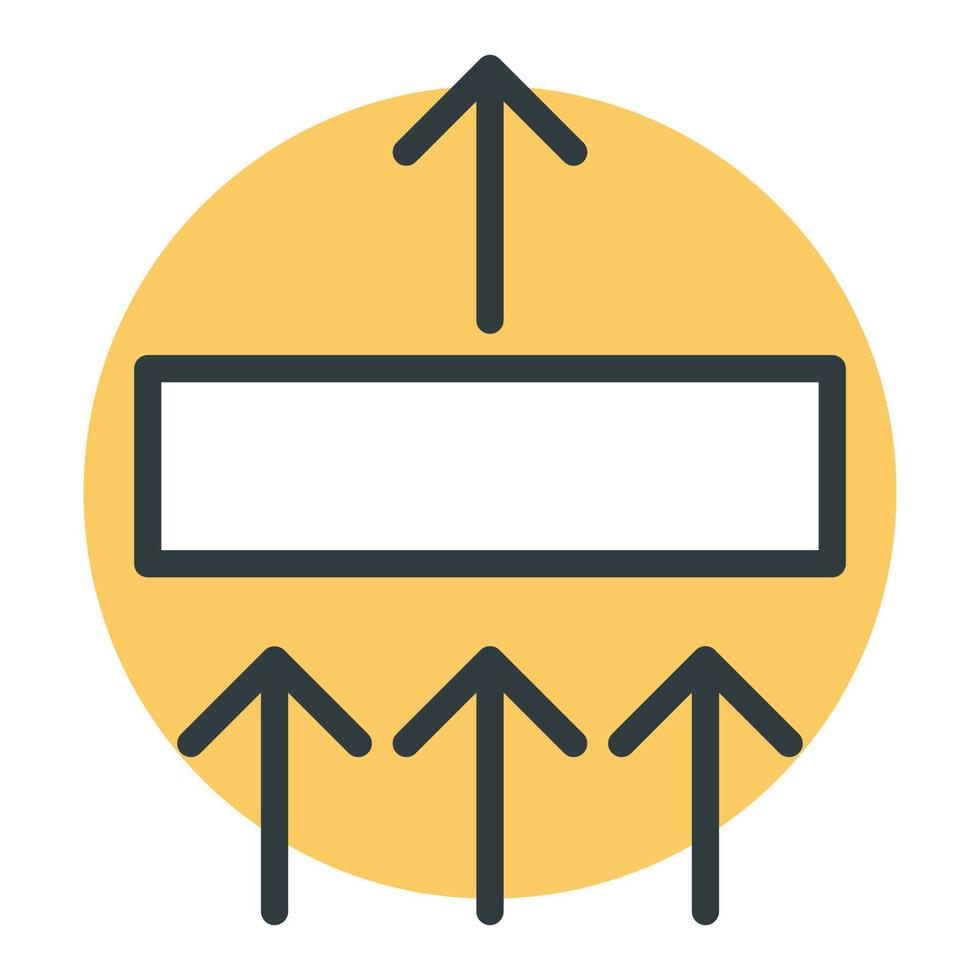Upward Arrows  Concepts vector