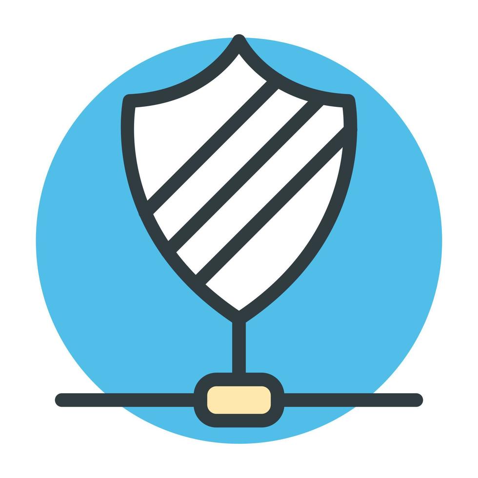 Network Shield Concepts vector