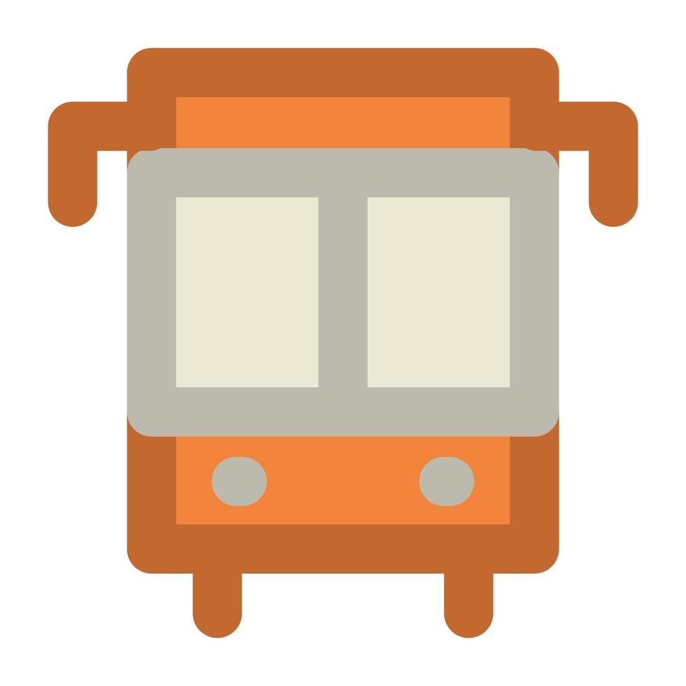 Trendy Bus Concepts vector