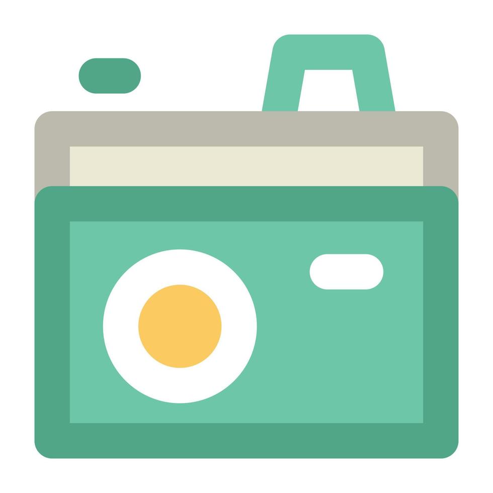 Trendy Camera Concepts vector