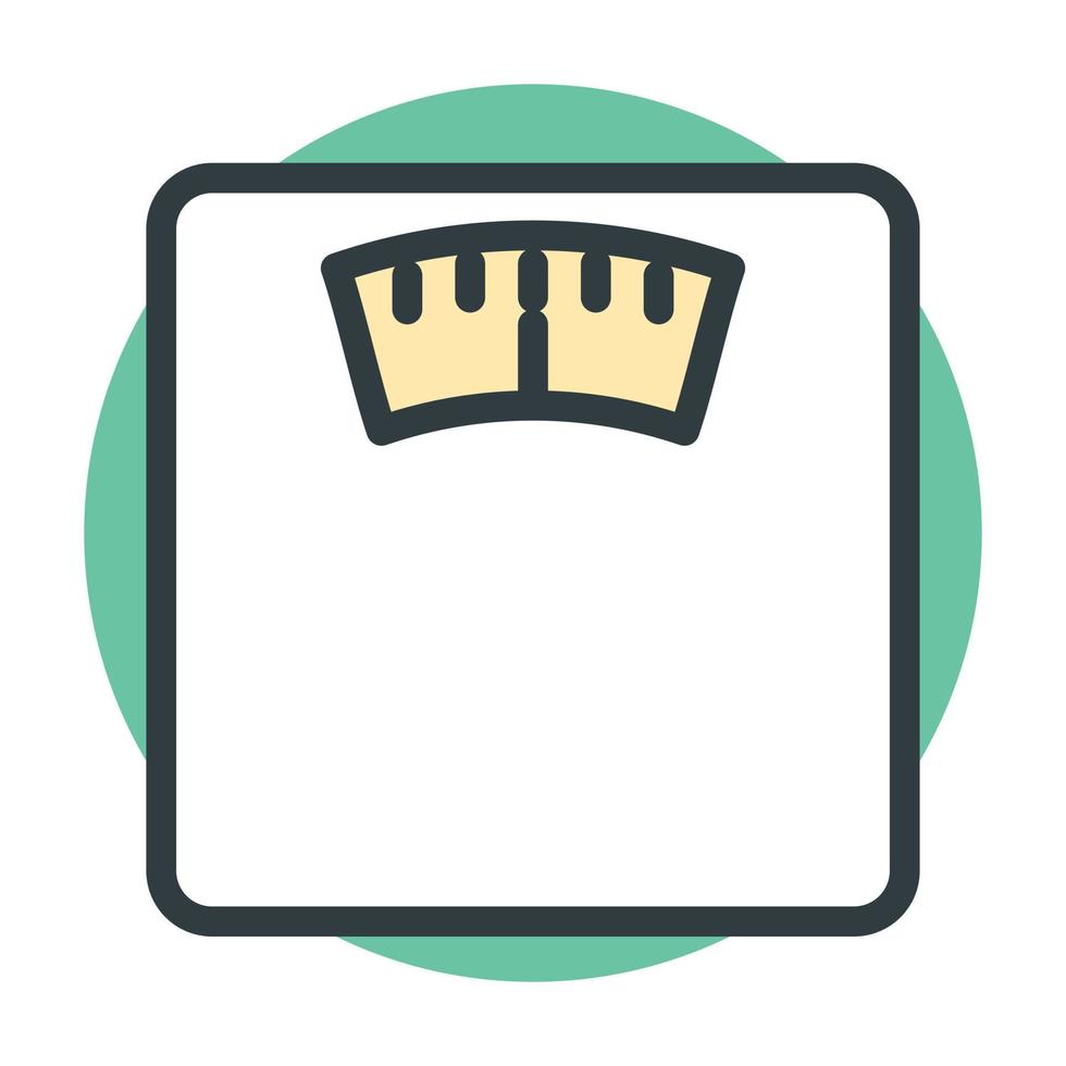 Weight Scale Concepts vector
