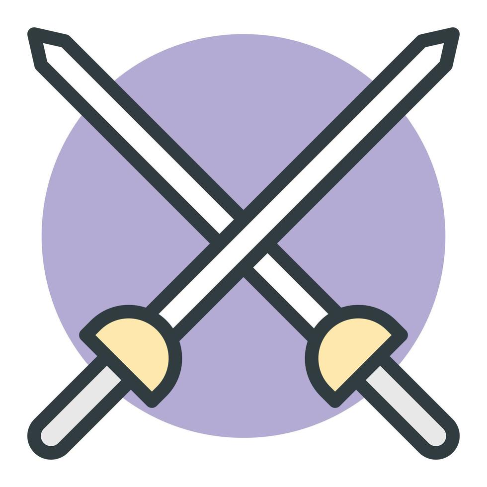 Trendy Swords Concepts vector