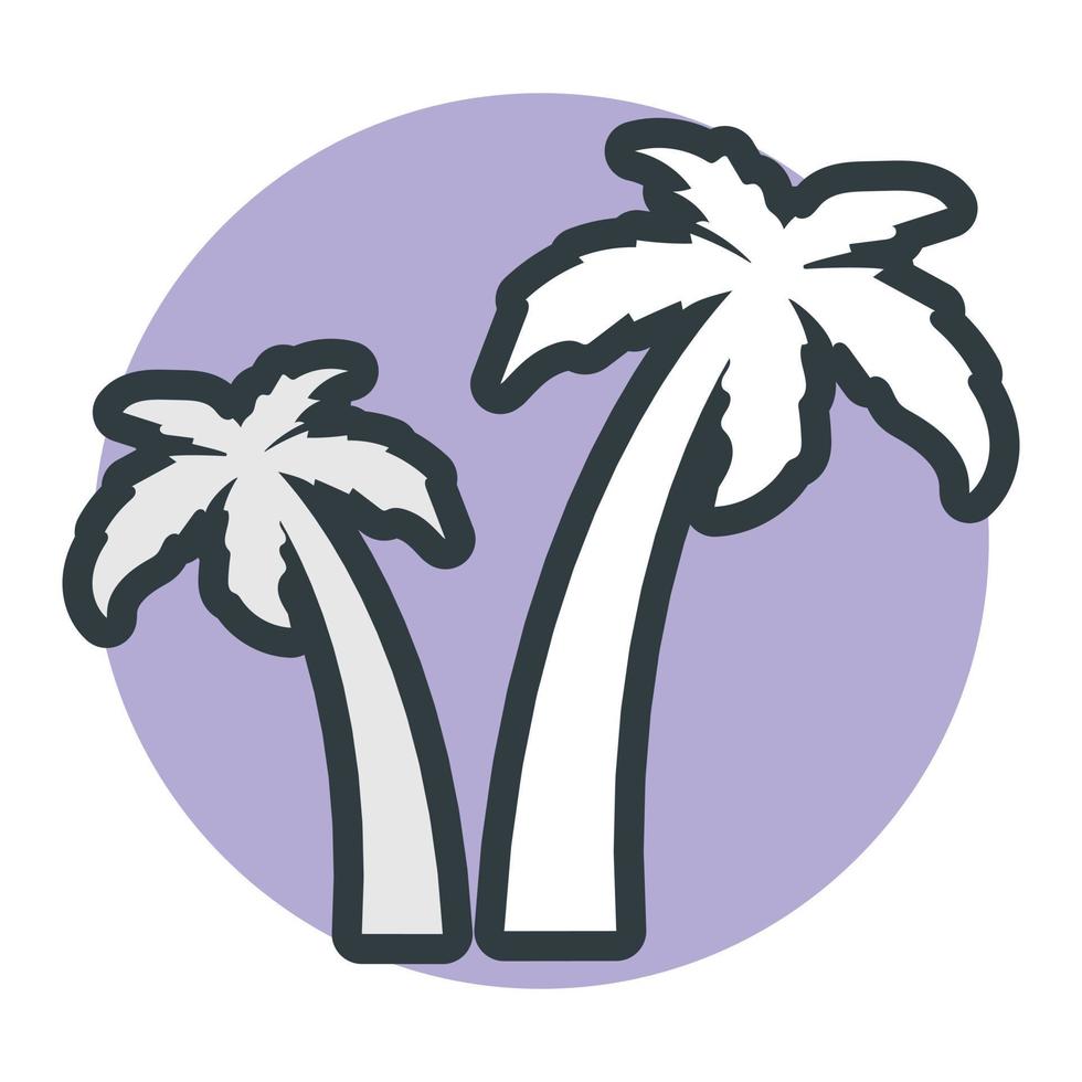 Palm Trees Concepts vector