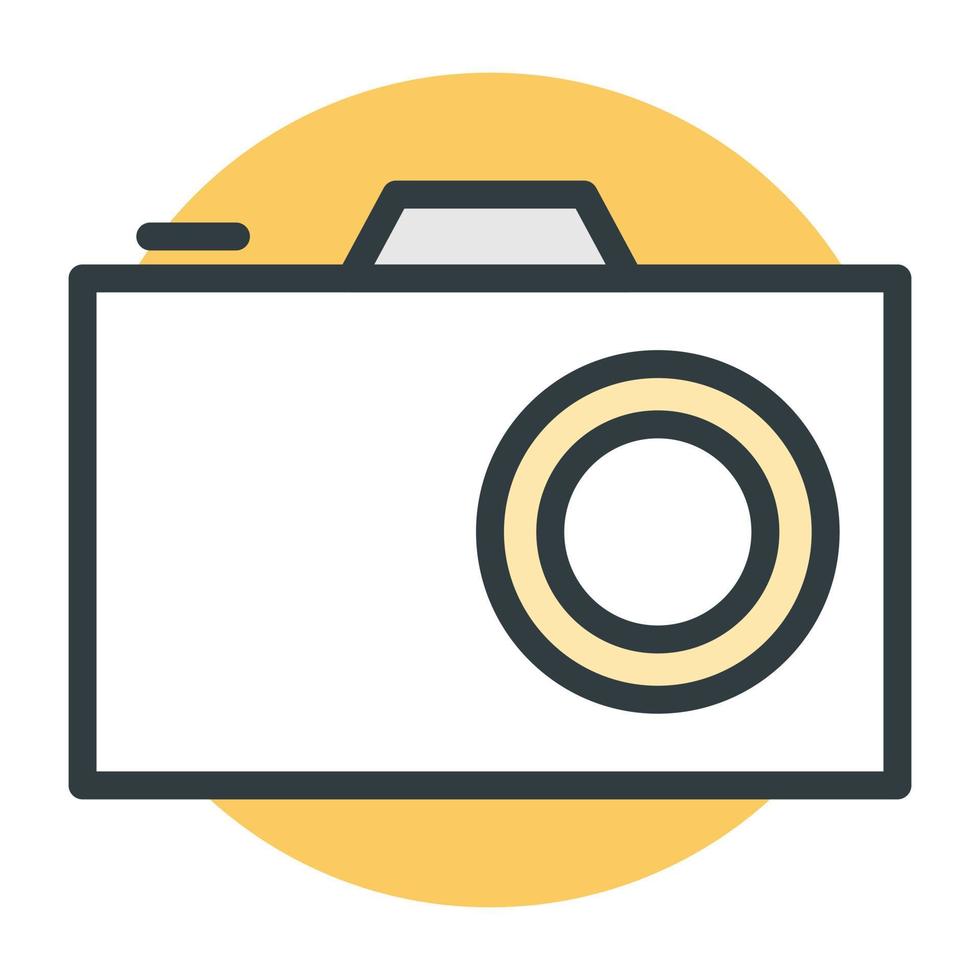 Trendy Camera Concepts vector