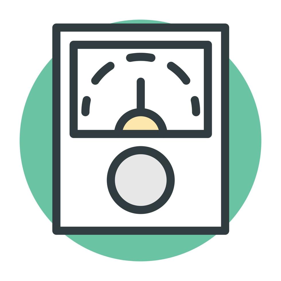 Trendy Ammeter Concepts vector