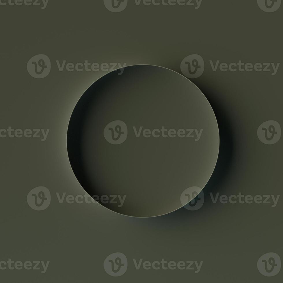 3D render luxury text, emboss effect photo