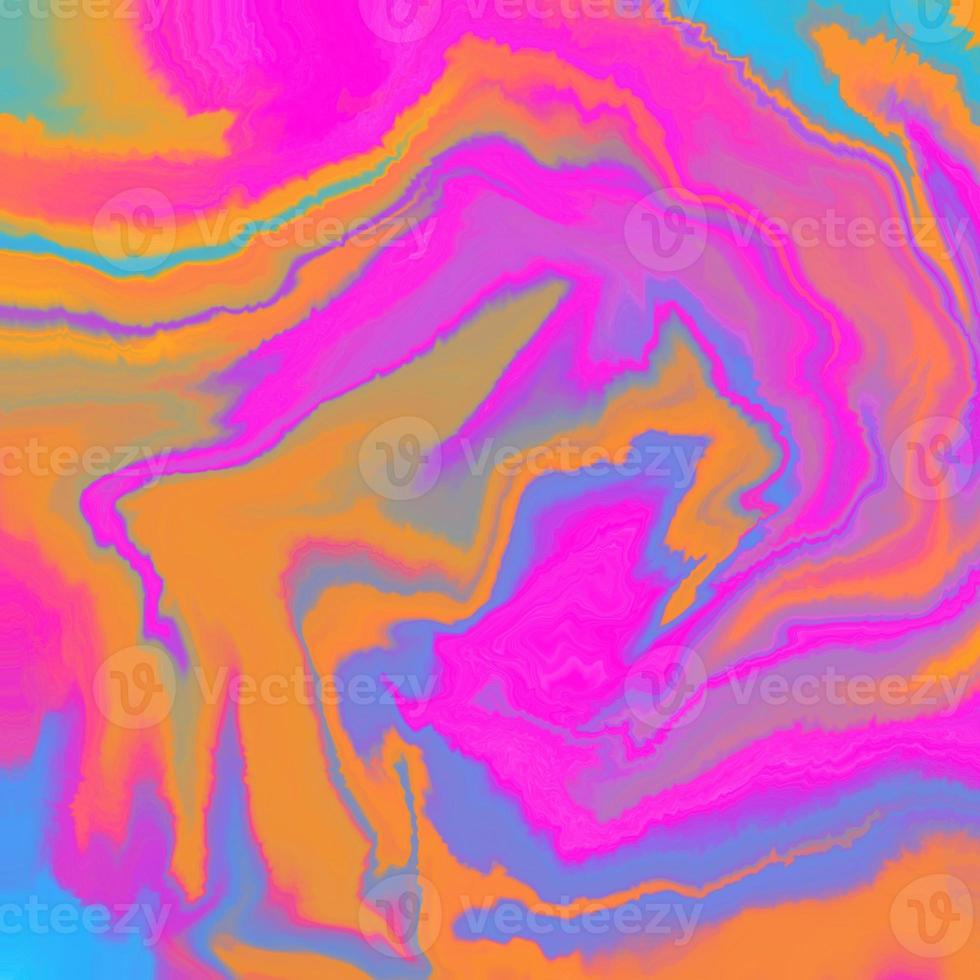 Abstract Colorful Liquid Marble texture. Fluid art. For textiles, fabrics, design cover, presentation, invitation, flyer, annual report, poster and business card. photo