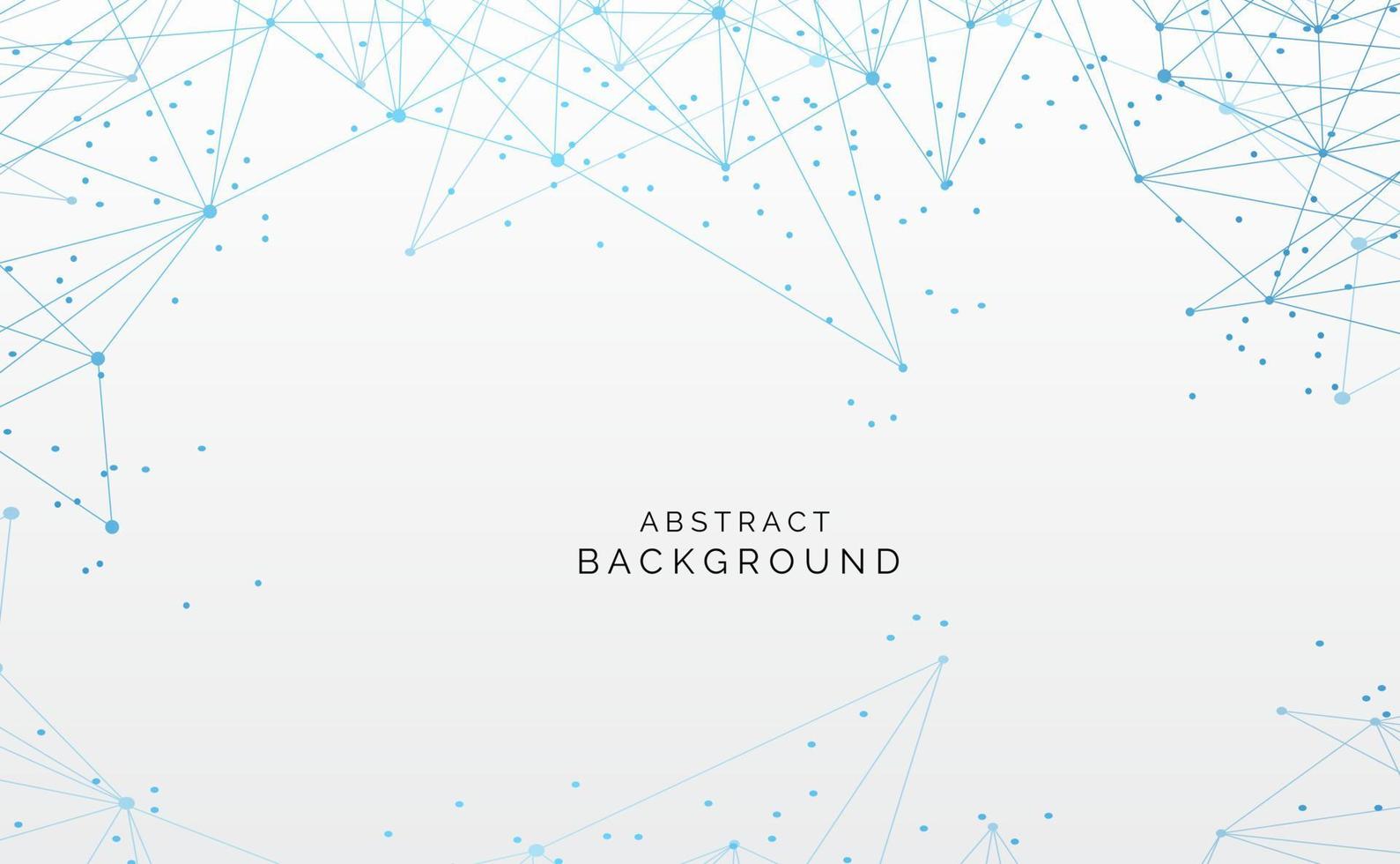 Modern abstract network science connection technology internet and graphic design. on hi tech future gray background network. for template,web design wallpaper,poster,presentation.Vector illustration vector