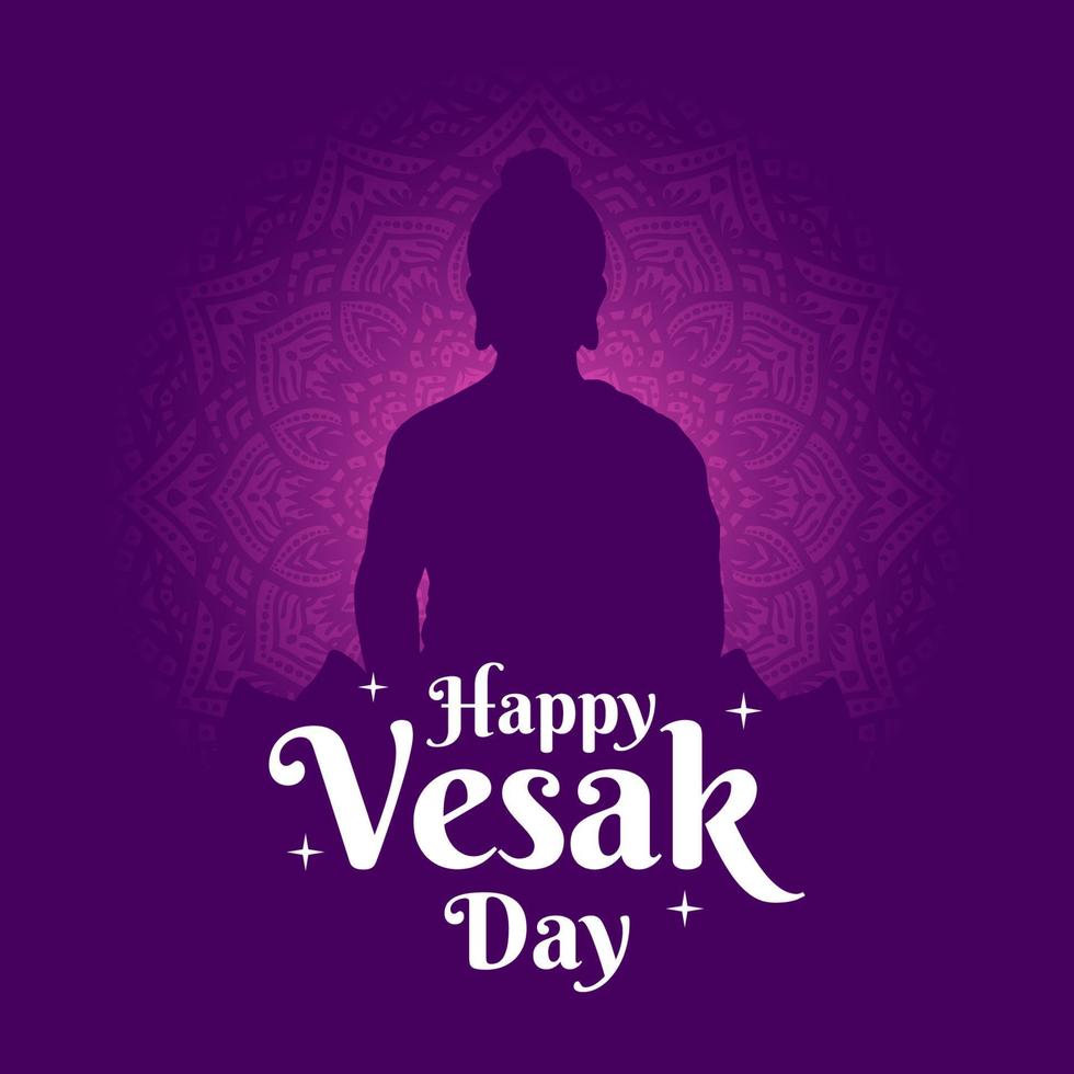 feliz dia de vesak vector