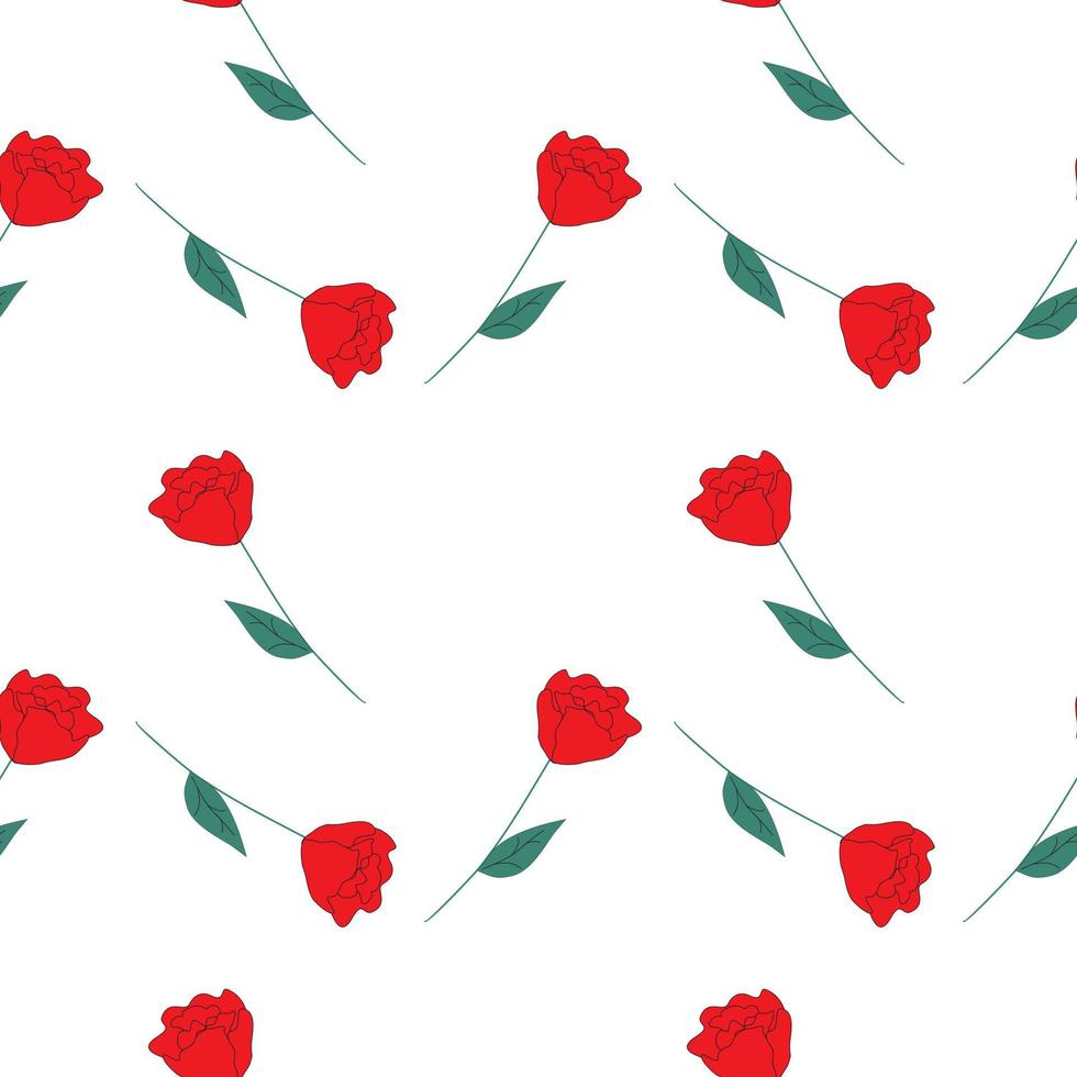 Seamless Pattern With Floral Motifs able to print for cloths, tablecloths, blanket, shirts, dresses, posters, papers. vector