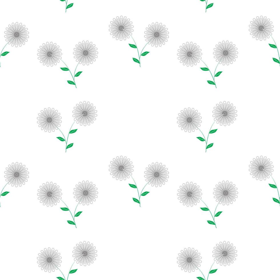Seamless Pattern With Floral Motifs able to print for cloths, tablecloths, blanket, shirts, dresses, posters, papers. vector