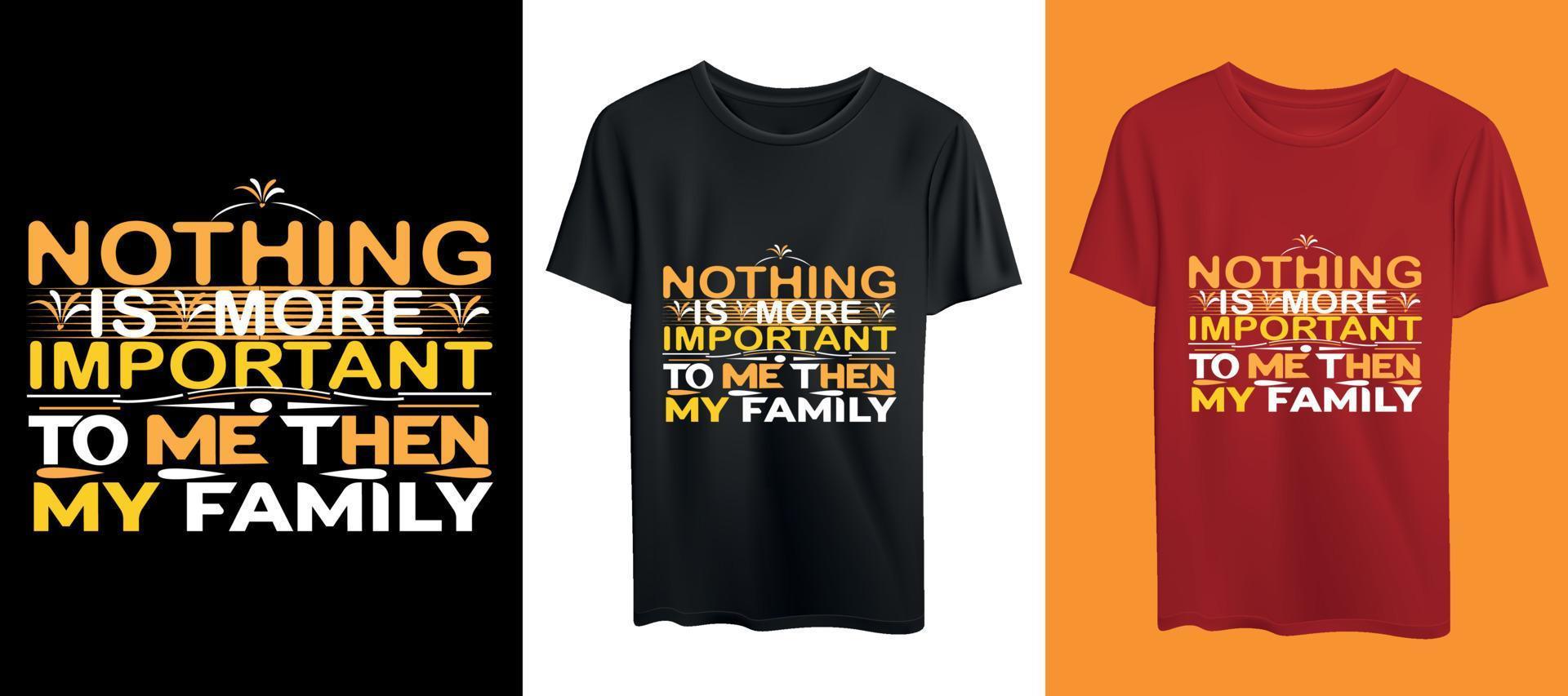 family tshirt design vector