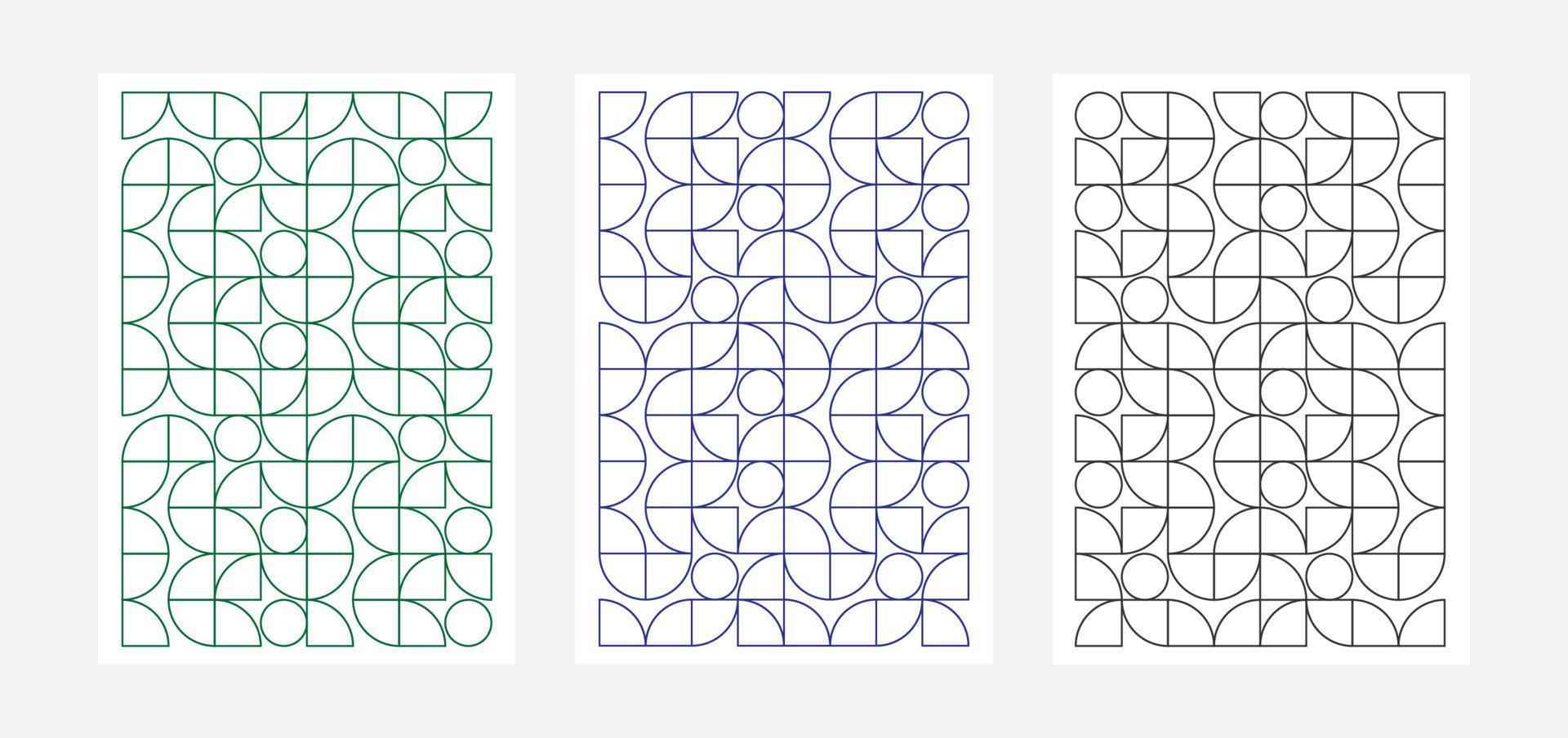 Geometry minimalistic artwork cover with shape and figure. Abstract pattern design style for cover, web banner, landing page, business presentation, branding, packaging, wallpaper vector