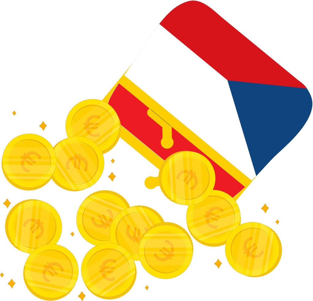 Flag Of Czech vector