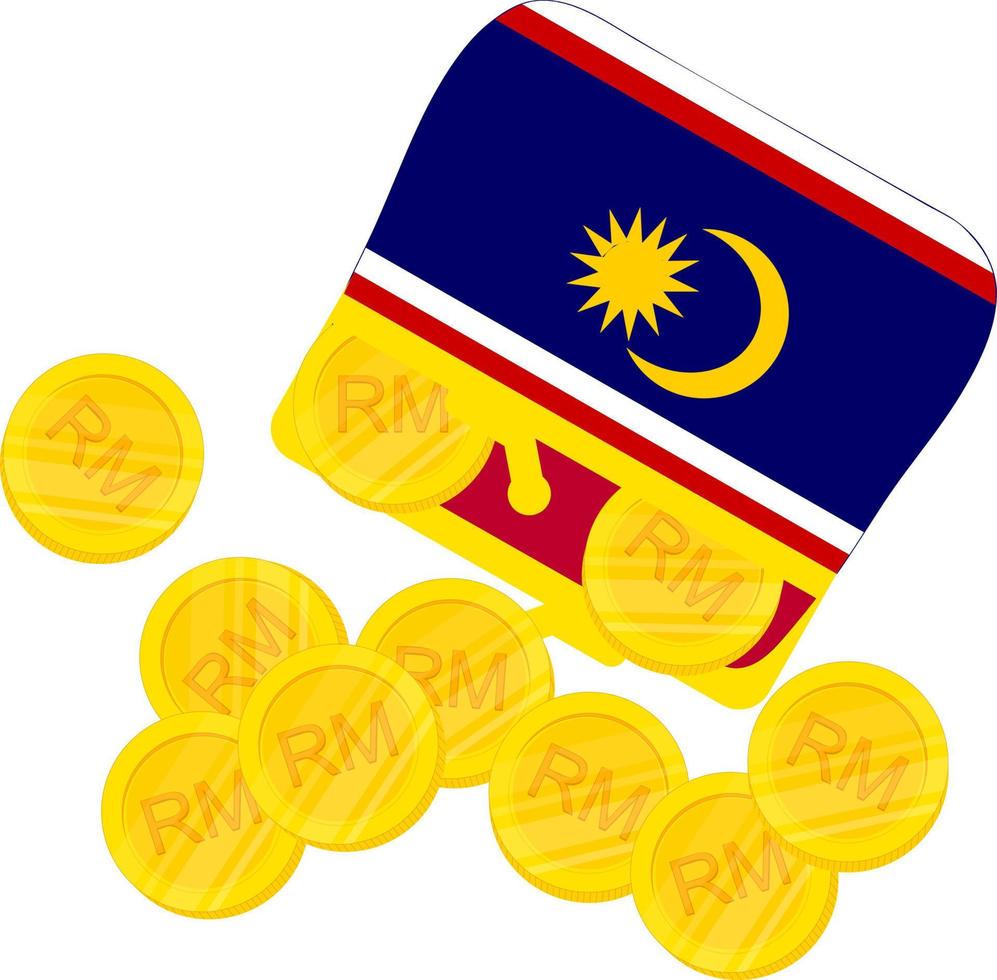 Flag Of Malaysian vector