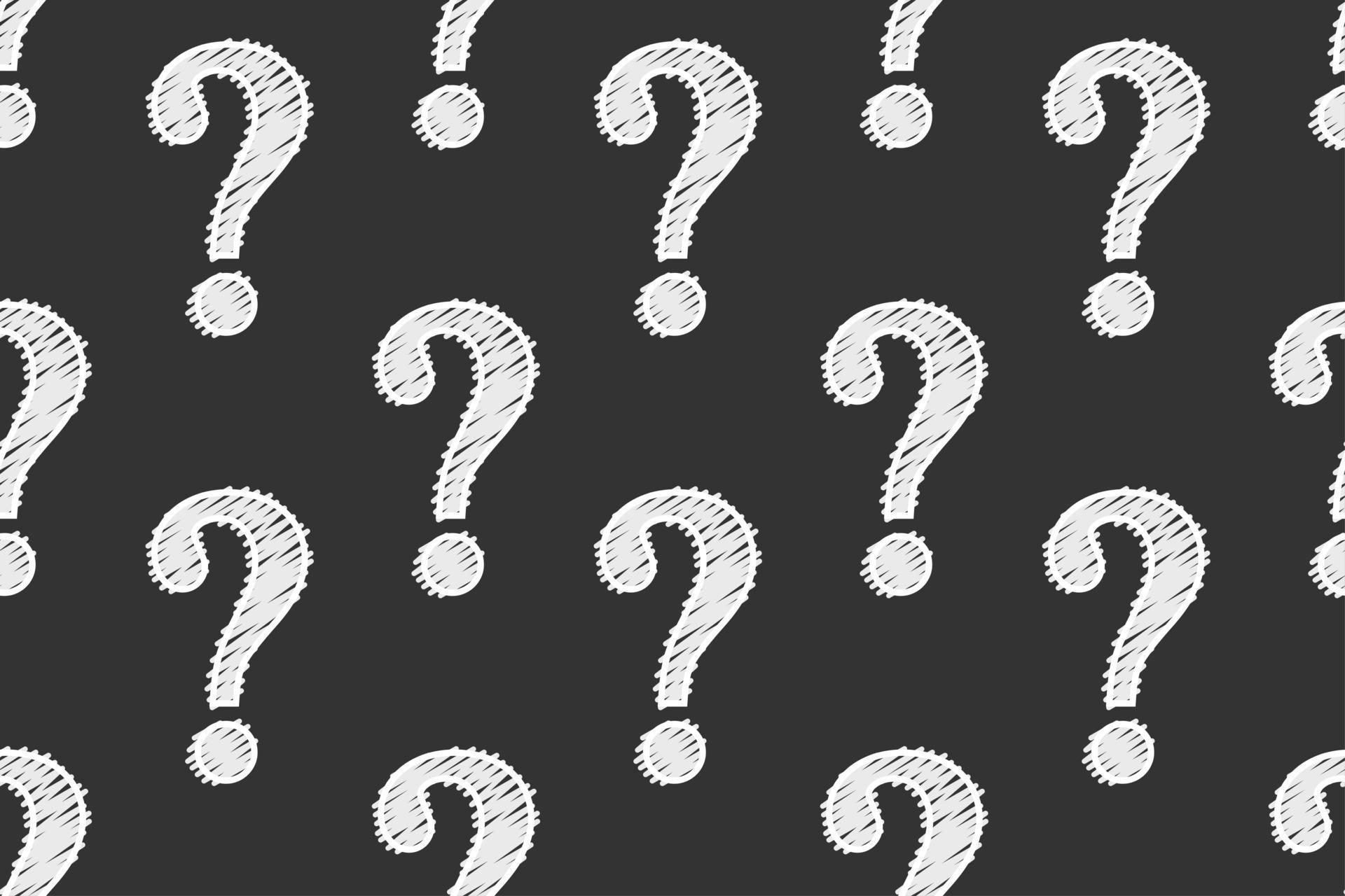 Question mark seamless pattern background. vector. 6718990 Vector Art ...