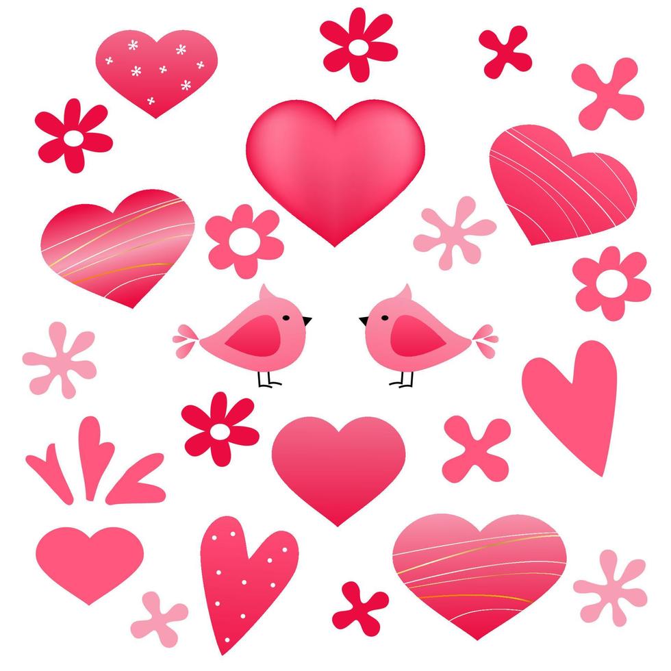 Trendy Pink Loved Hearts Tee Trendy Pink Loved Hearts Tee
