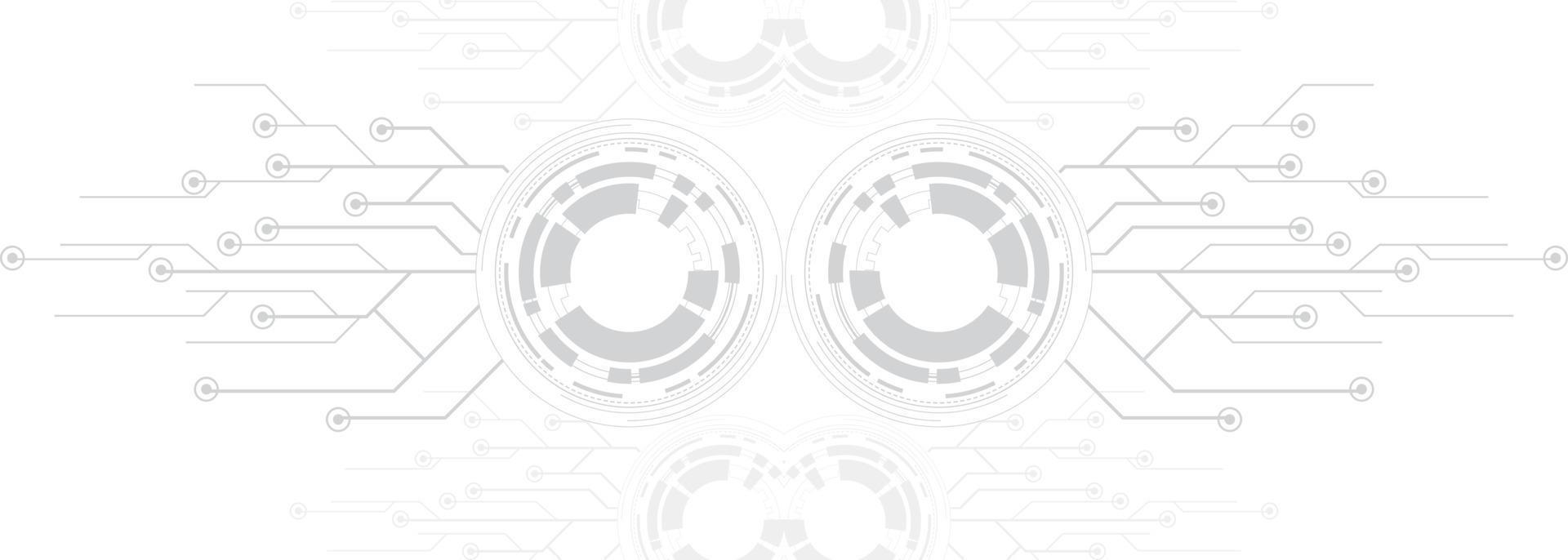 Gary Circuit board, high computer color background vector