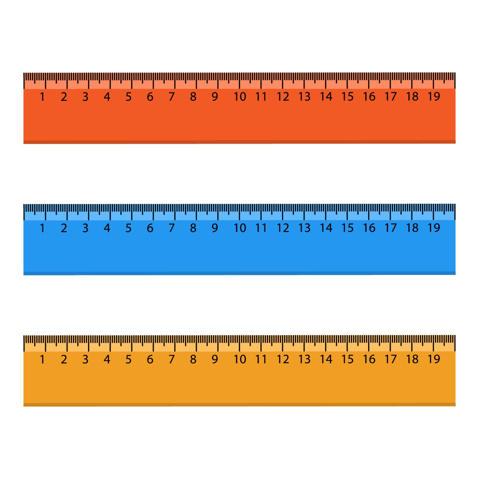 ruler flat style 6719501 Vector Art at Vecteezy