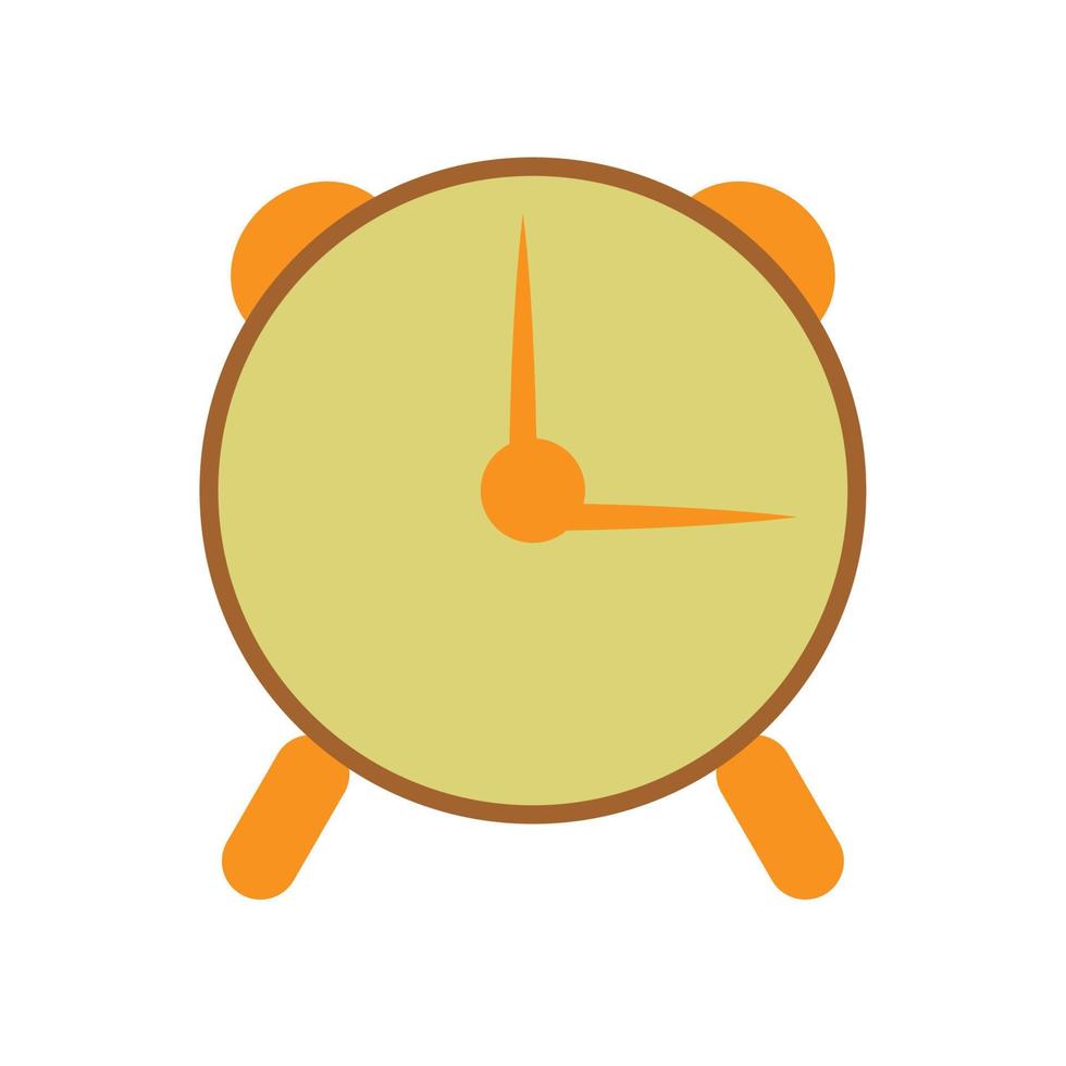 An alarm icon, vector illustration