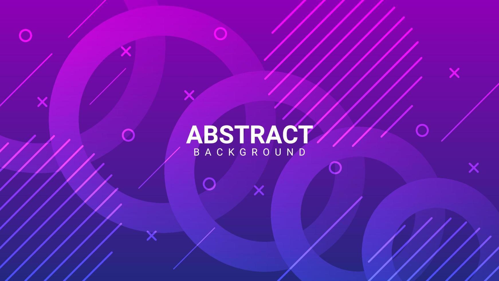 modern geometric abstract background with purple and pink gradient vector