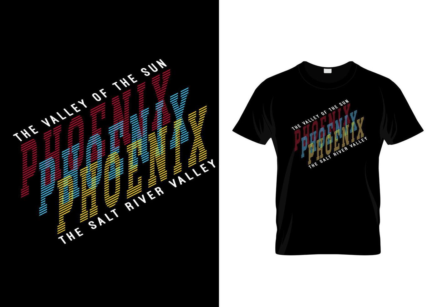 Phoenix Urban Street Wear T Shirt Design vector