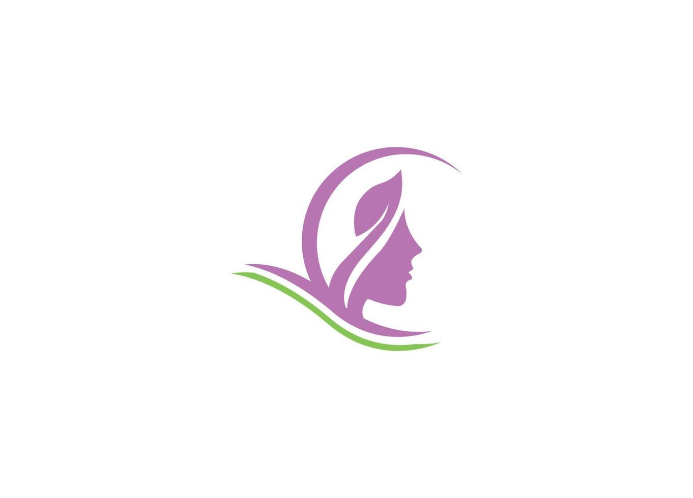 face spa logo Design Creative Modern vector icon template