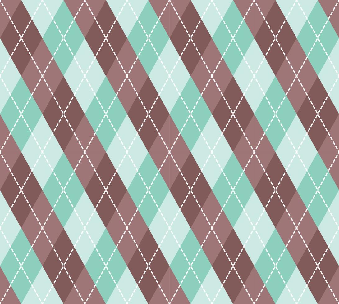 Argyle Pattern vector ,Fabric texture background