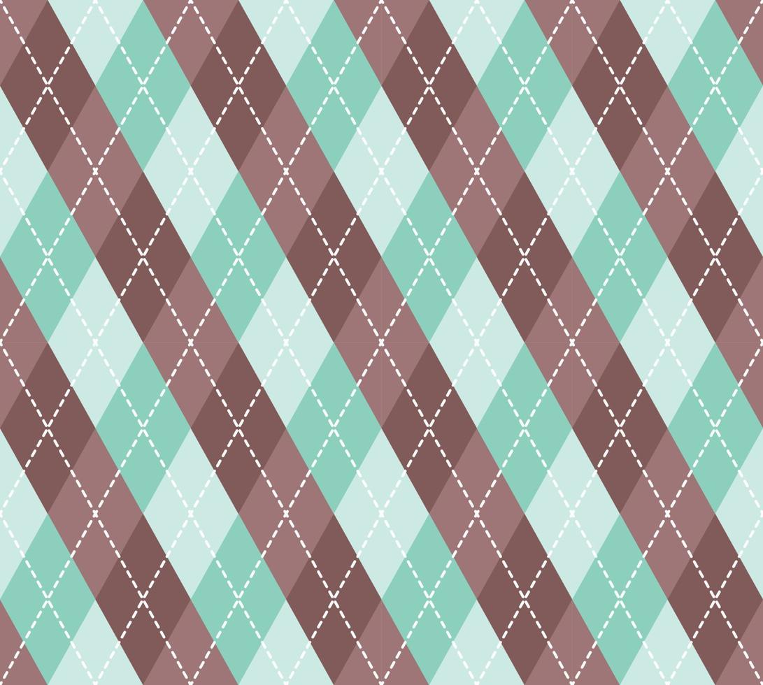 Argyle Pattern vector ,Fabric texture background