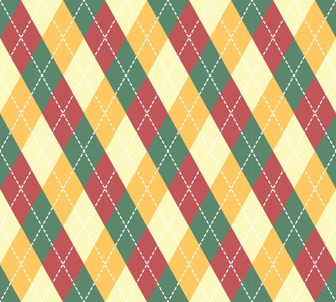 Argyle Pattern vector ,Fabric texture background