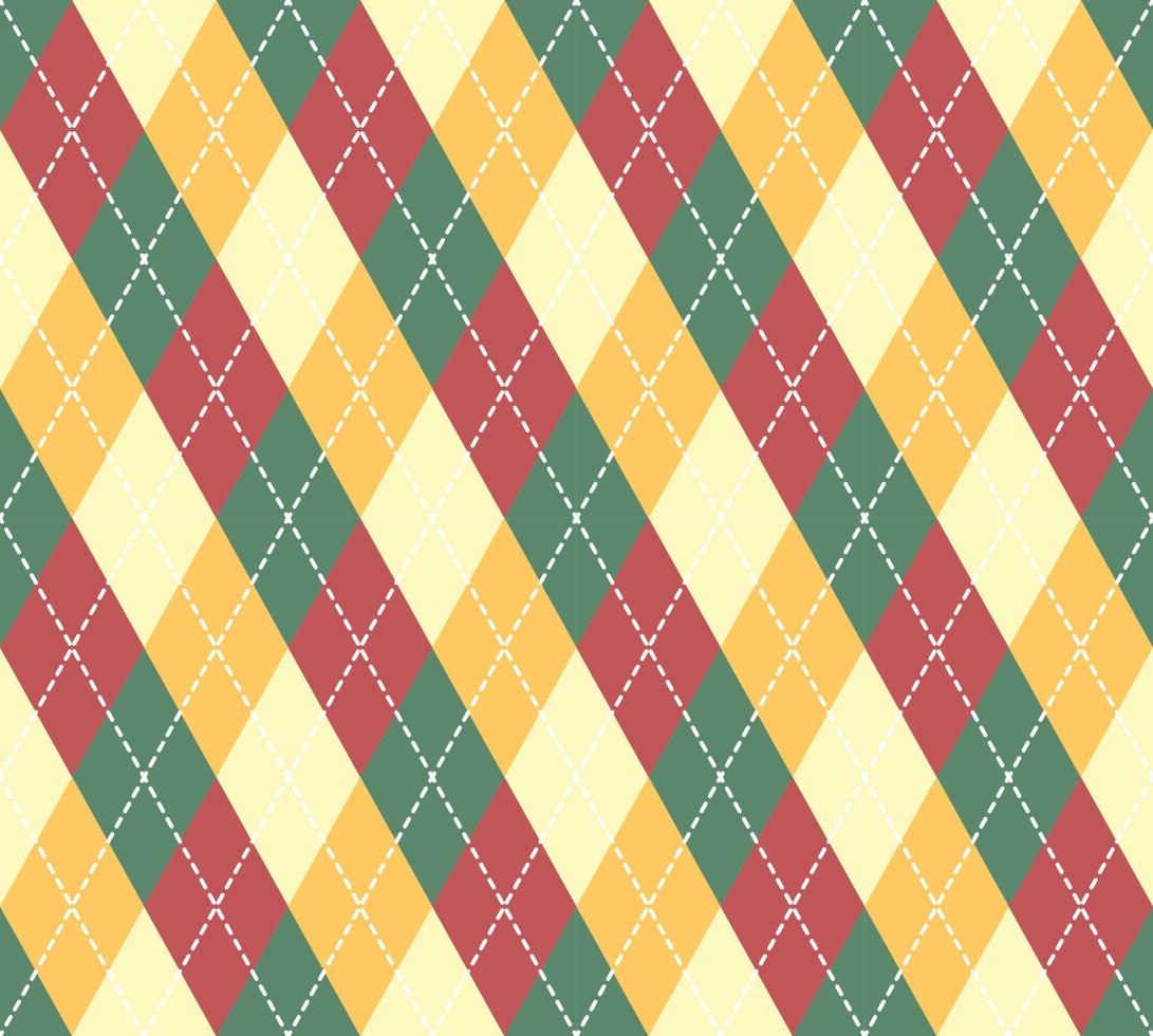 Argyle Pattern vector ,Fabric texture background