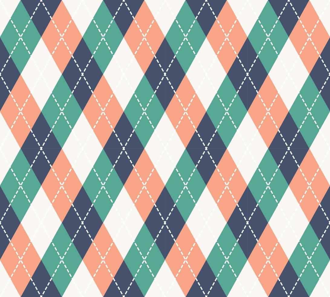 Argyle Pattern vector ,Fabric texture background